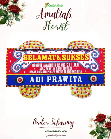 Papan Bunga Ucapan Selamat Gedung Wedding Tangerang Selatan