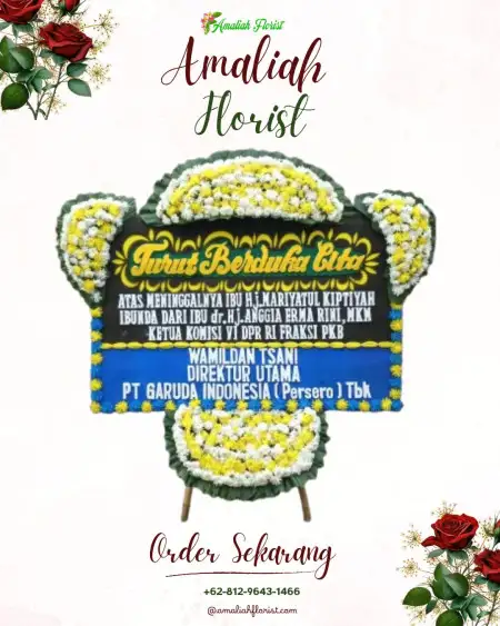 Papan Bunga Duka Gedung Wedding Tangerang Selatan