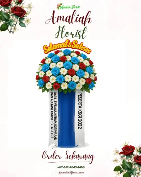 Standing Flowers Gedung Wedding Tangerang Selatan